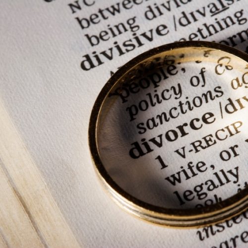 Divorce in dictionary